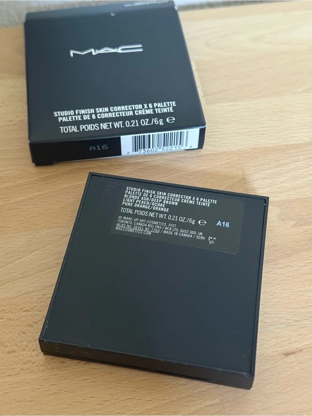 MAC Cosmetics Studio Finish Color Correcting Palette - New in box